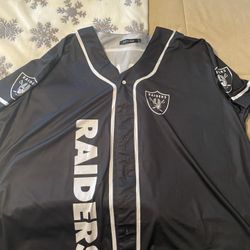 Raiders Baseball Jersey 