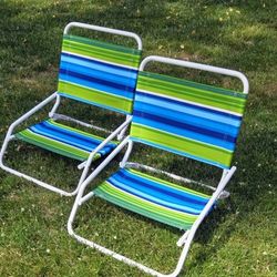 Rio Brands 1-Position Sand Chair - 2 For $35 Pm