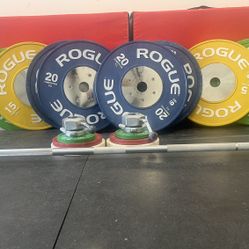 Barbell And Kilo Bumper Plates