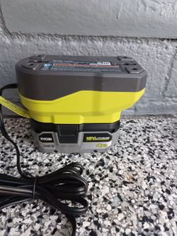 BATTERY AND CHARGER RYOBI