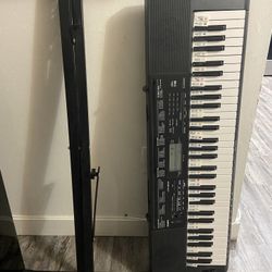 Casio Keyboard with Stand
