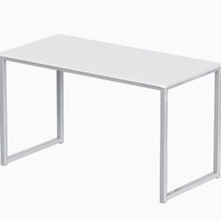 WHITE RECTANGLE DESK TABLE 