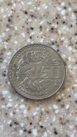 Mexico coin $ 50 pesos (1st serie: Coyolxauhqui)