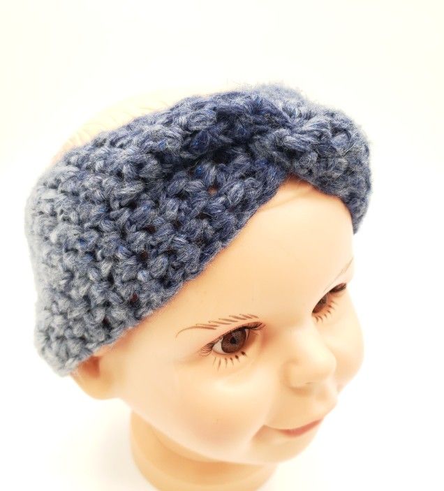 Toddler To Young Girls Headband Style Ear Warmer - New