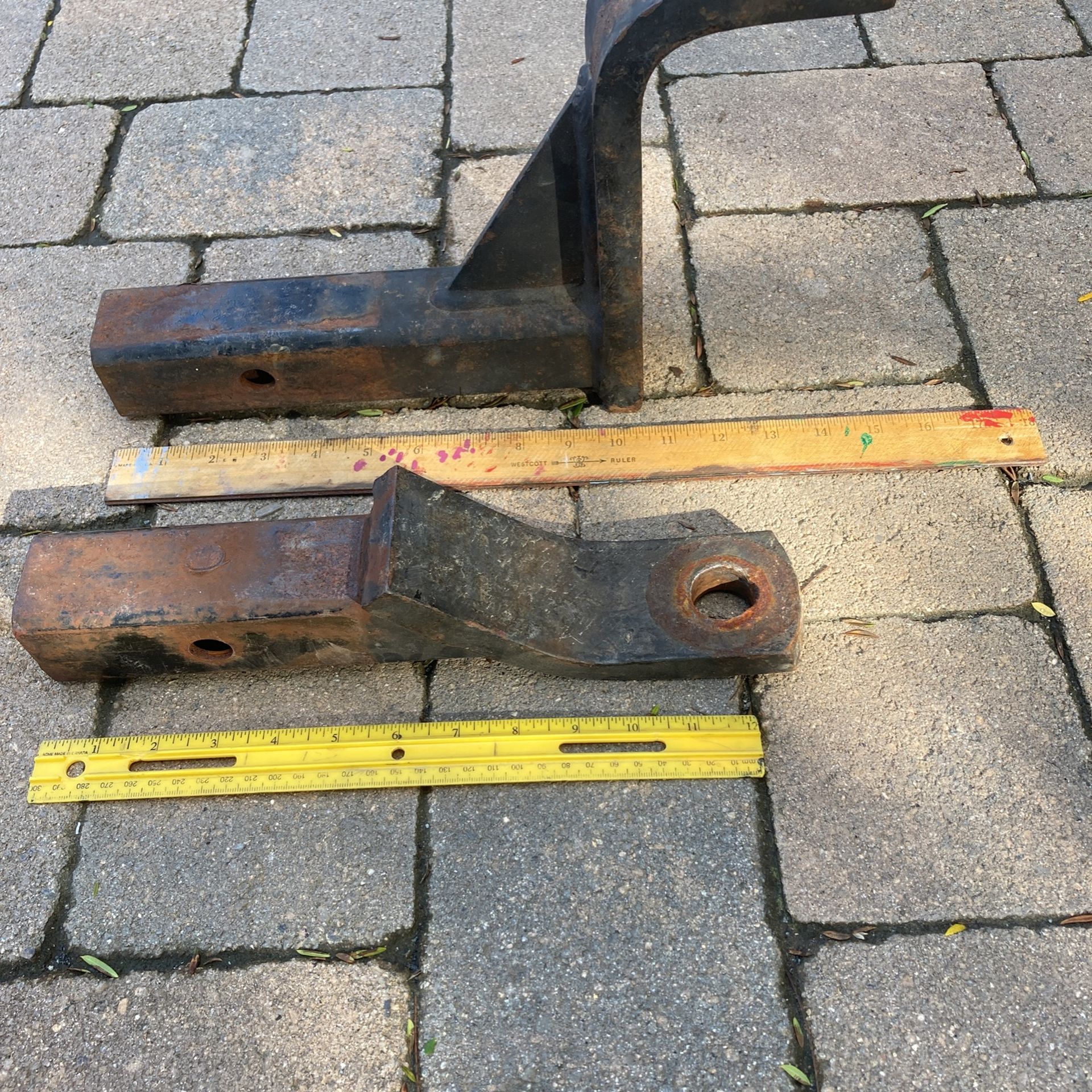 Two Trailer, Hitches, Large $30 & Small, $20