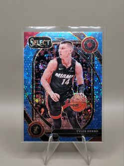 2024 Panini Select Tyler Herro Blue Fast Break/99