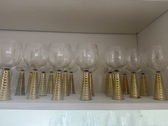 Z Gallerie Wine Glasses