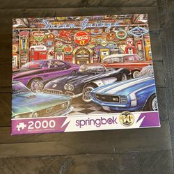 Dream Garage Puzzle 2000 Piece (Springbok)