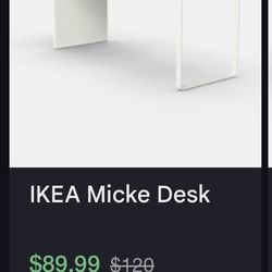 IKEA MICKE Desk