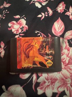 The lion king Sega Genesis