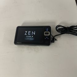 Creative ZEN Vision W 60 GB Video/FM/MP3/CF Digital Media Player PMC-HD0004 Read