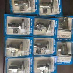 Plumb Shop Angle Valves New 1/2 Sweat Or Solder On.