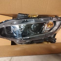 Honda Civic Left Head Lamp Driver Side 