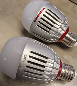 Aputure Accent B7C Smart LED Bulbs, Pair, Like New