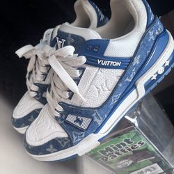 Louis Vuitton LV Trainer Low Monogram Denim