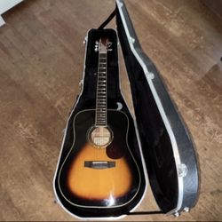 Zager EZ Play ZAD-50/VS ACOUSTIC SUNBURST 6 String With Original Hardcase