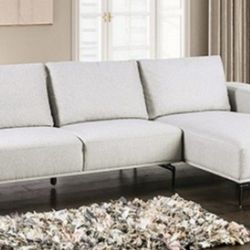 Brand New Light Grey Modern Style Sectional Sofa 