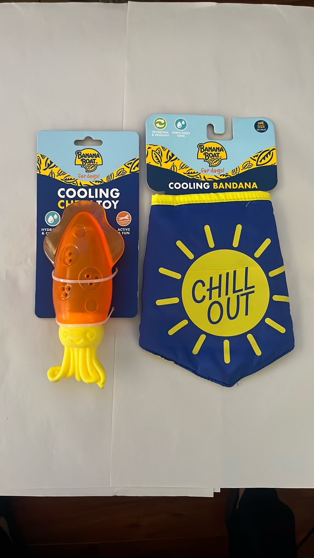 Cooling Dog Toy & Bandana
