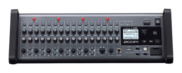 Zoom Live Track L-20R Remote Digital Mixer and Recorder