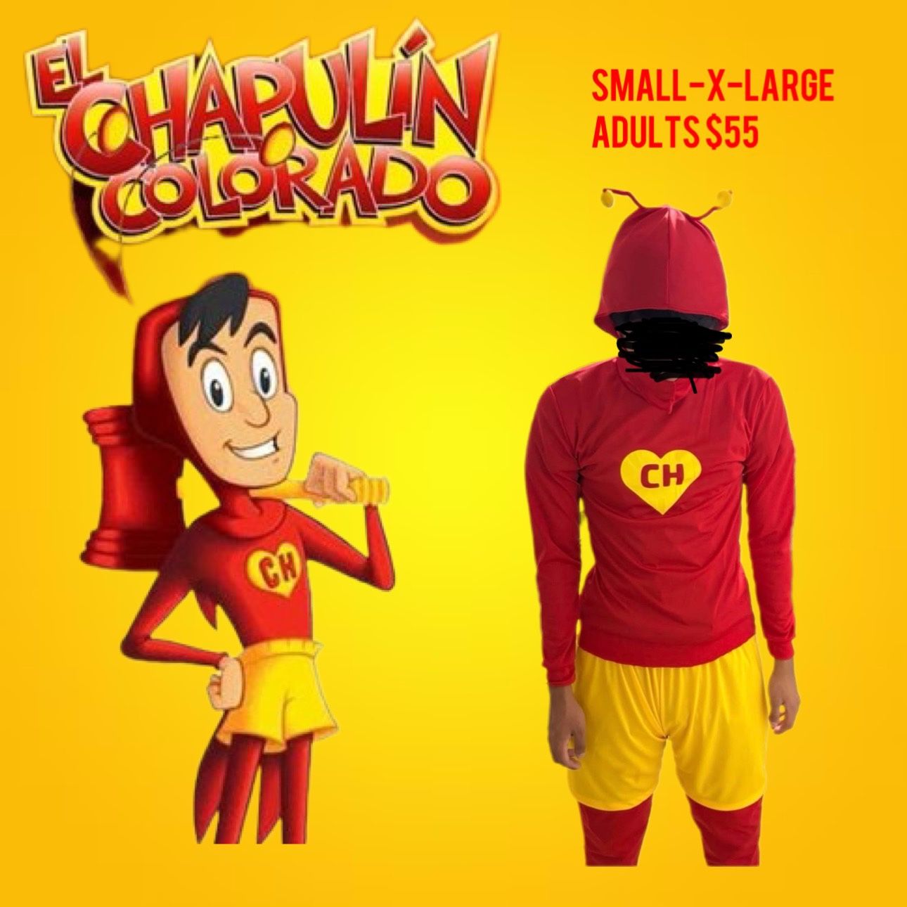El Chapulin Colorado Halloween Costume