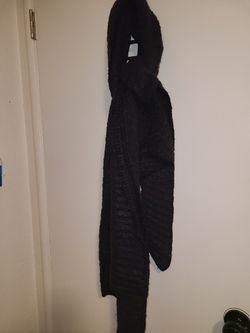 New Black Scarf