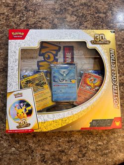 Pokémon TCG 30th Celebration Poster Collection Box