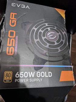 Power supply EVGA 650W GOLD