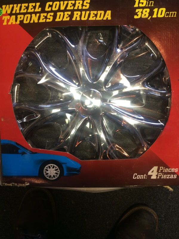 15" wheel covers new