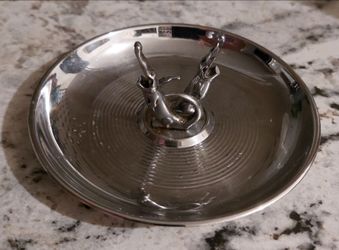 Vintage Diecasters Ashtray Trinket Dish Alligators