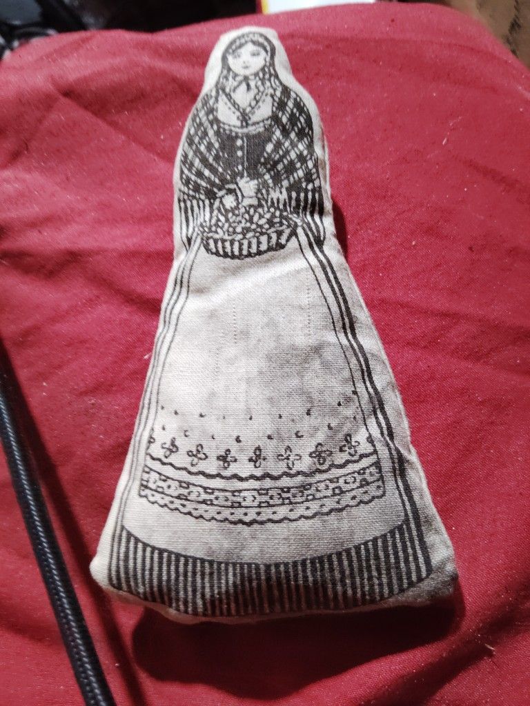 Vintage Lavender Girl Doll