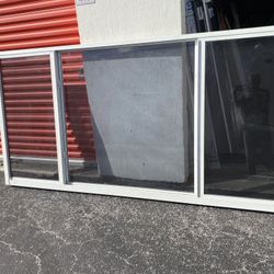 102 3/4x51 3/4 IMPACT WINDOW LARGE XOX HORIZONTAL 