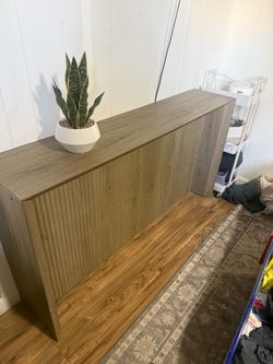 Wood console table / sofa table