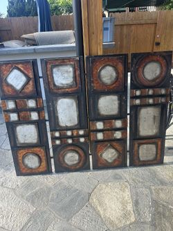 Large Metal Wall Art – Modern / Industrial Style