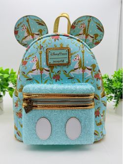 Dianey Parks MMA Prince Charming Regal Carrousel Mini Backpack