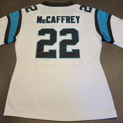 Carolina Panthers Christian McCaffrey Jersey Size Womens XL