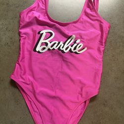 Pink Barbie One-piece Swimsuit #barbie 