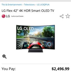 Lg bendable oled Tv