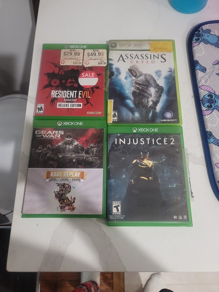 XBOX ONE AND XBOX 360 GAMES