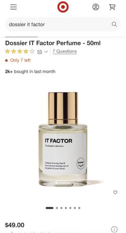 Dossier IT Factor Perfume - 50ml