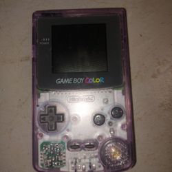 Gameboy Color Purple 80 Dollars Firm 