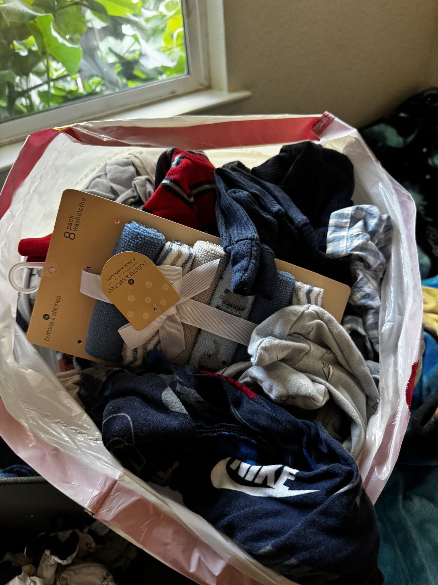 Bag Of Clothes For Baby Boy