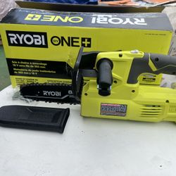 RYOBI ONE+ 18V 8 in. Battery Pruning Chainsaw (Tool Only)