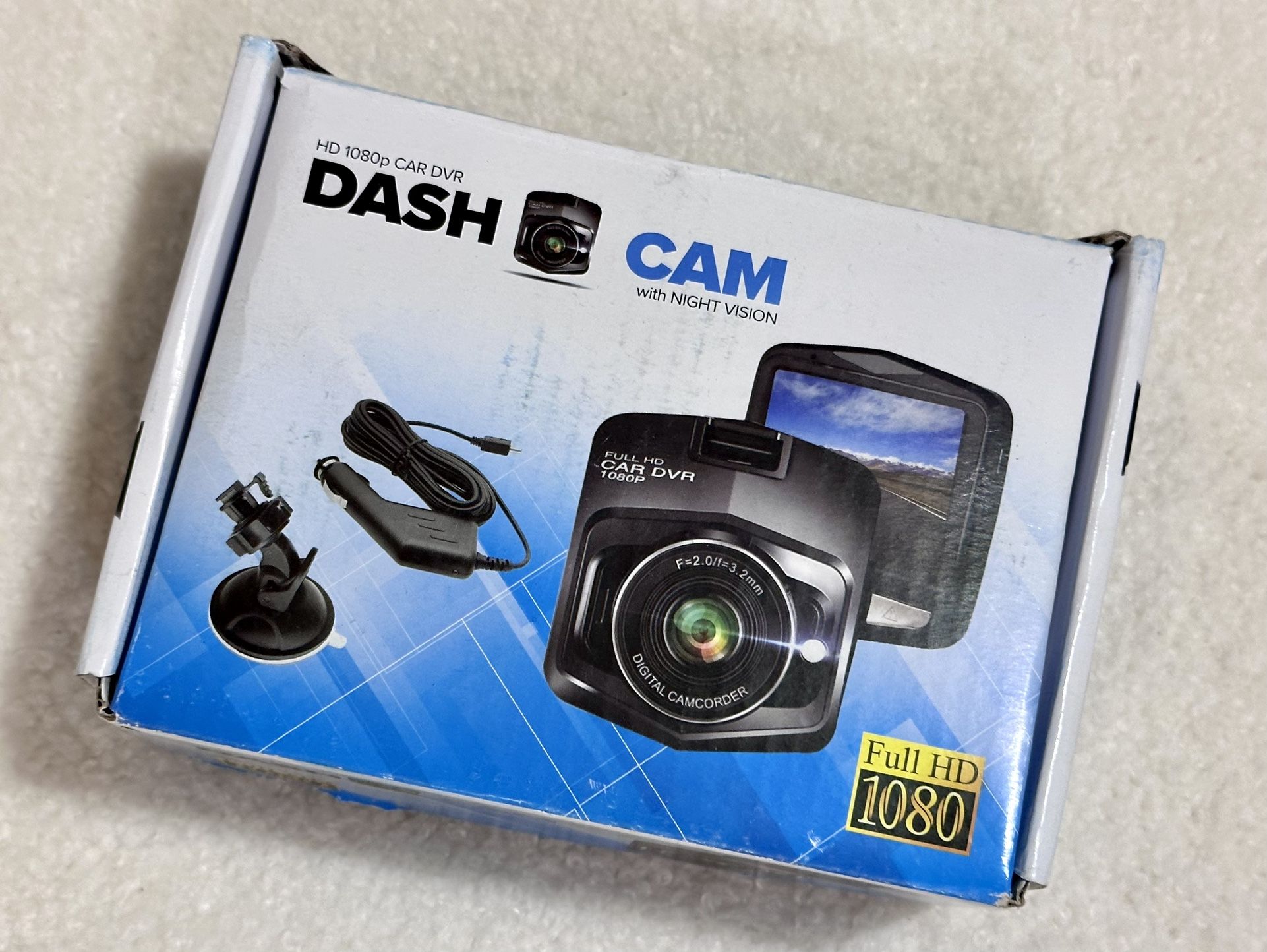 Dash Cam With Night Vision HD 1080P Car DVR