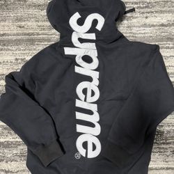 Supreme black hoodie