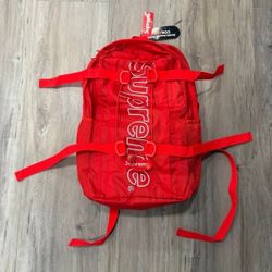 Red Supreme Backpack