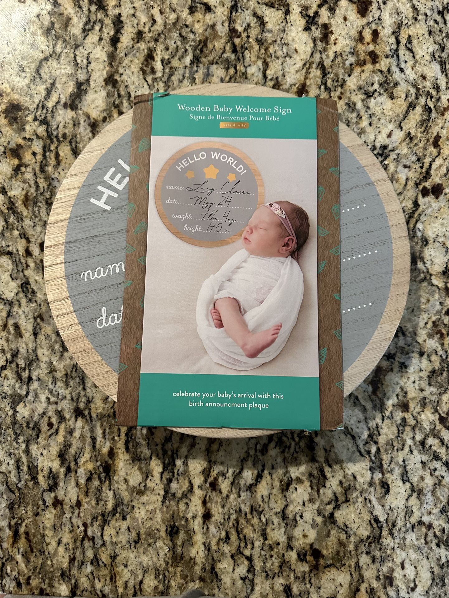 Baby Welcome Sign