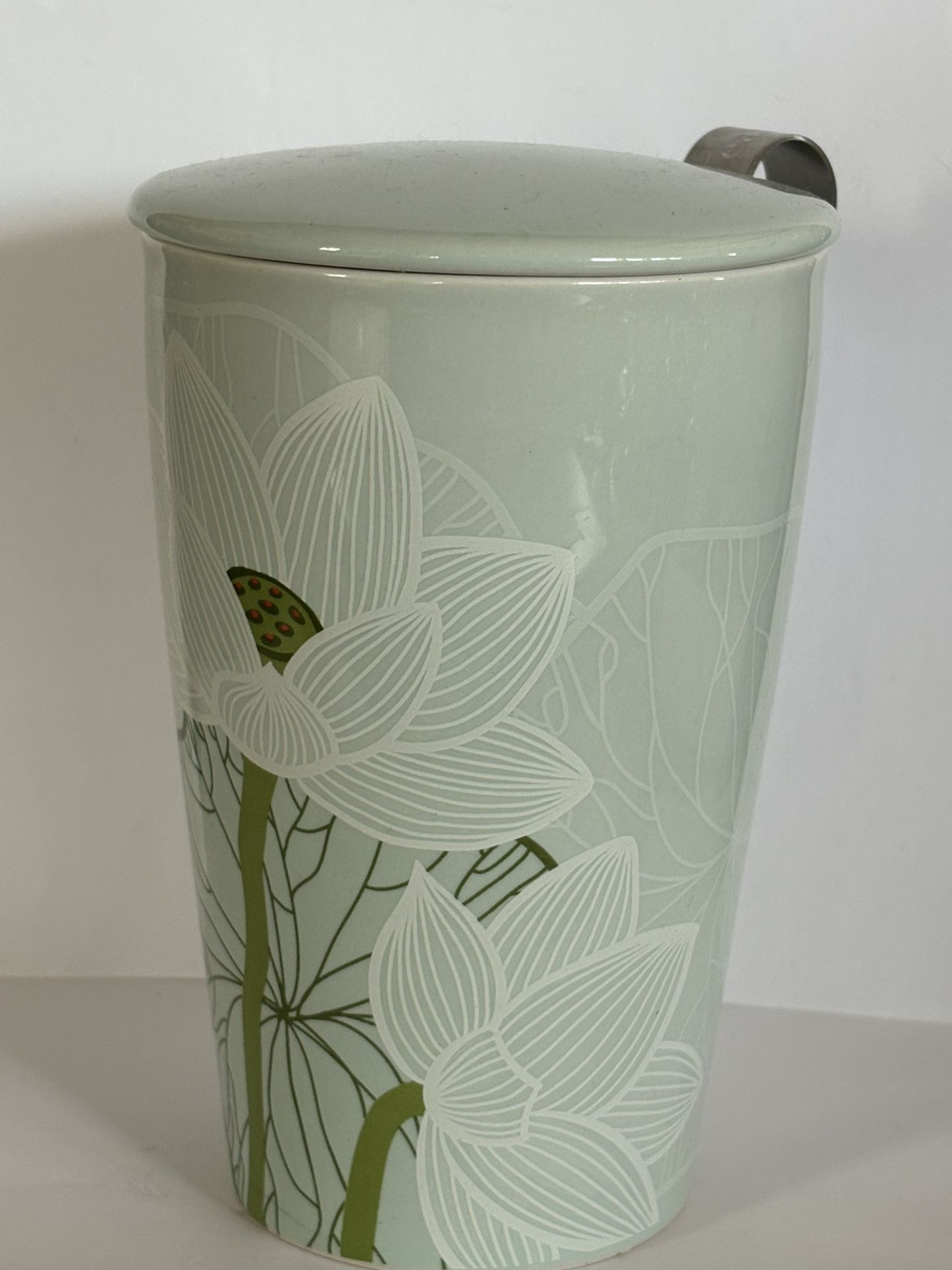 Tea Forte’ Lotus KATI Infuser Ceramic Cup