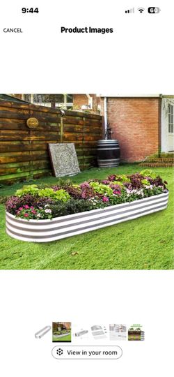 4.5 4.5 out of 5 stars (1,169) Land Guard 8ft Galvanized Raised Garden Bed Kit, Raised Garden Boxes Outdoor, Oval Metal Raised Garden Beds for Vegetab