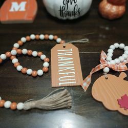 Fall/Thanksgiving Bead Garlands