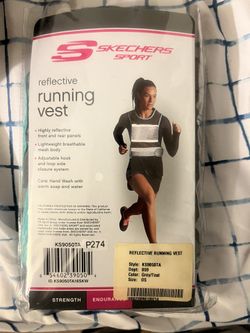 Skechers Reflective Running Vest